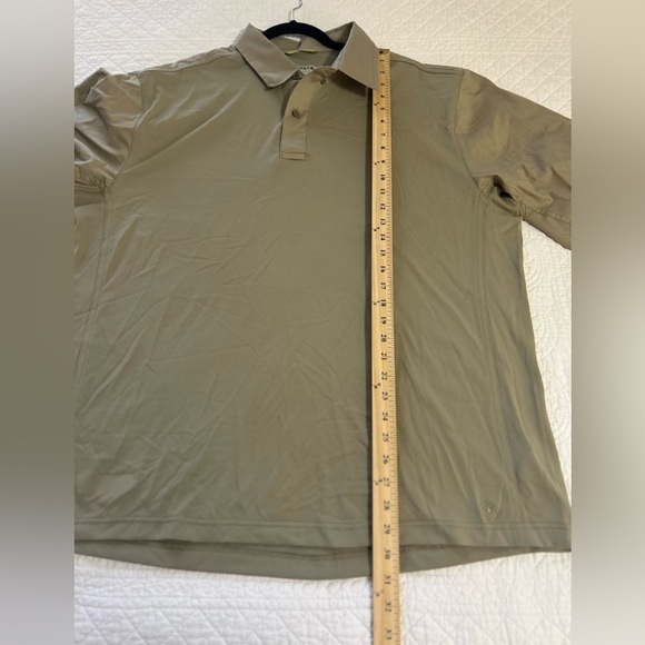 - First Tactical Shirt. Tan. Size XL. Fisherman Core. Outdoors. - Picture 7 of 8